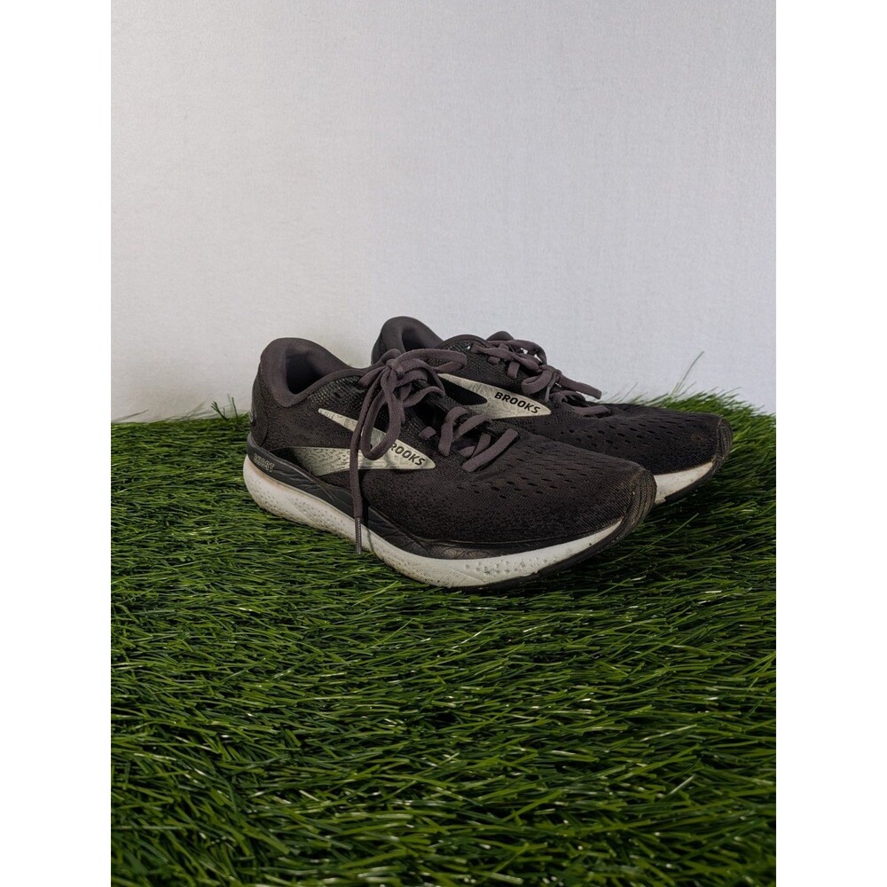 Brooks Ghost 16 Womens Size 8.5 B Medium Black Gray White Running Shoes Sneakers